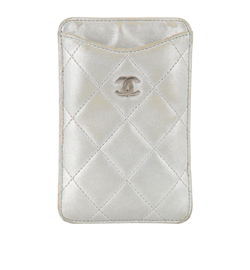 Chanel Card Slip,Lambskin,Silver,E,15829218,1*